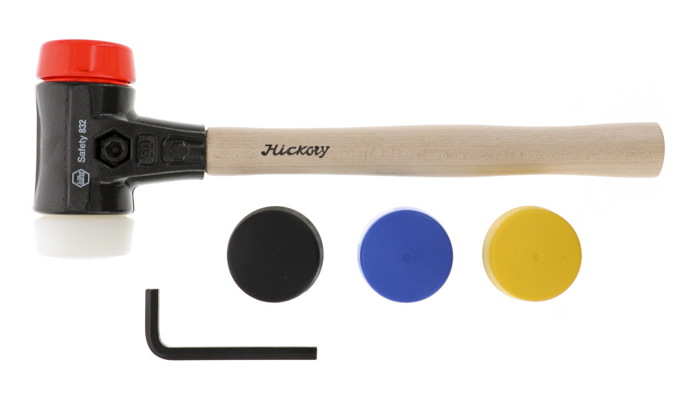 Wiha Split Head Mallet Set 50mm 7pc - Flockneti