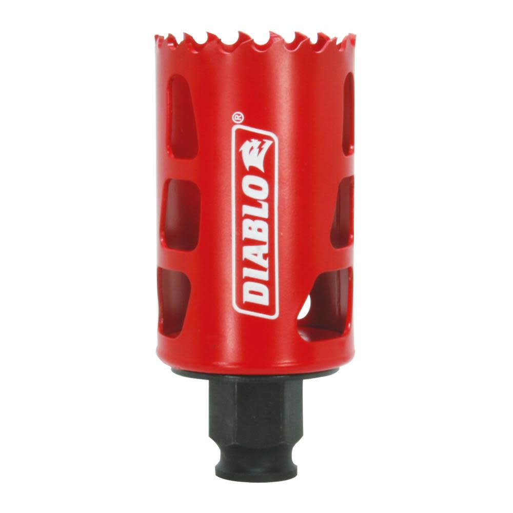 Diablo Tools 1-5/8 in. x 2-3/8 in. High Performance Bi-Metal Hole Saw - Flockneti