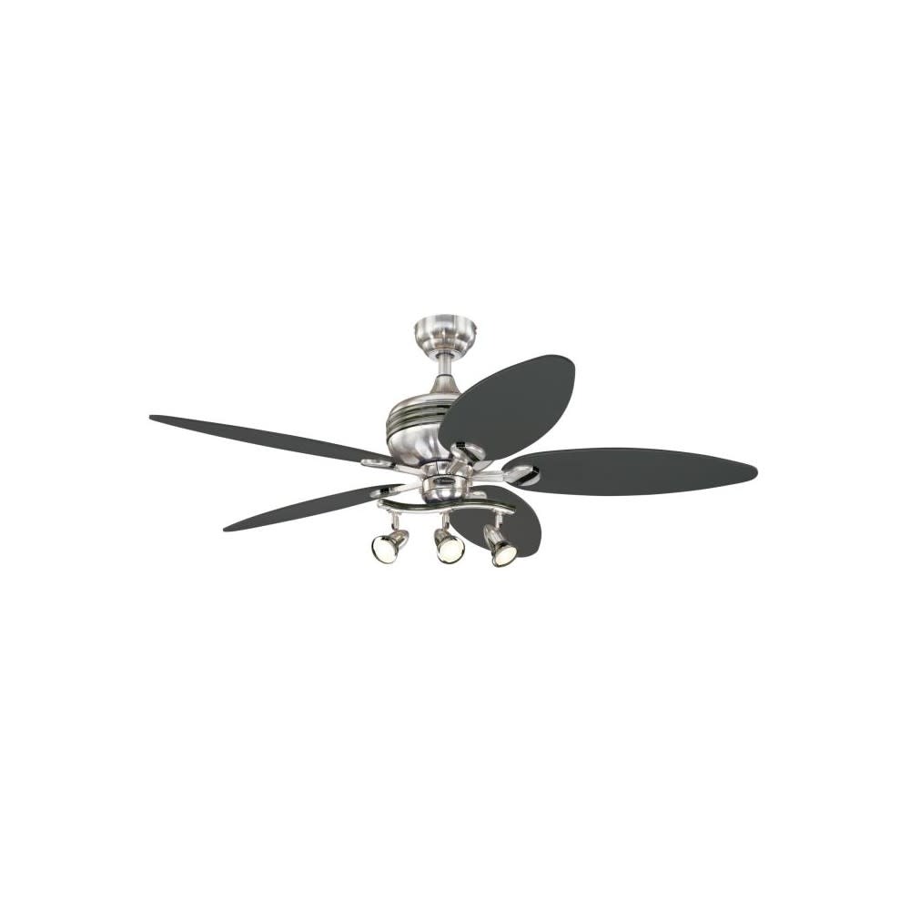 Westinghouse 52″ Xavier II Nickel LED Indoor Ceiling Fan - Flockneti