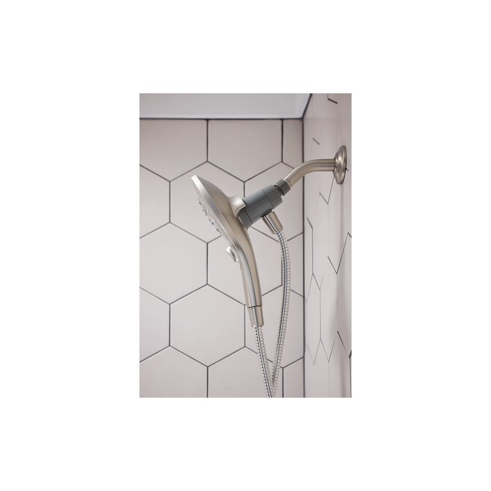 Moen Engage Spot Resist Nickel 5.5″ Spray Head Handheld Shower - Flockneti