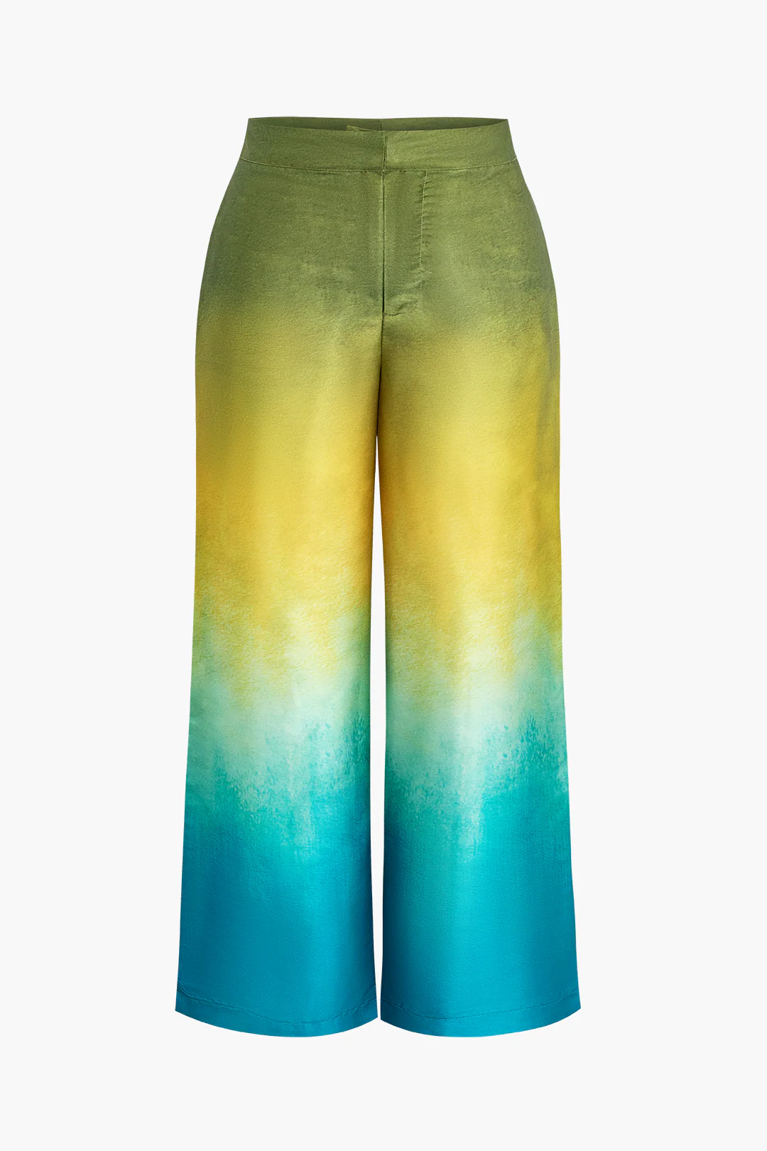 Plus Size Ombre Wide Leg Pants - Flockneti