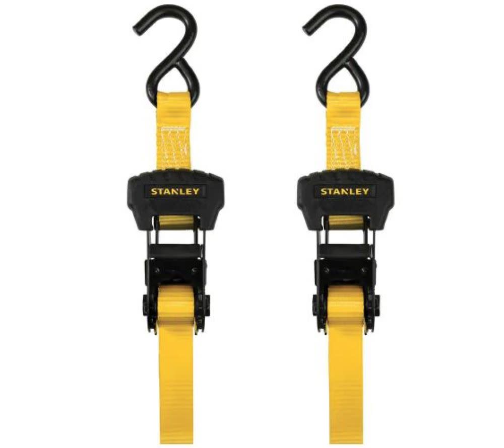 Stanley Ratchet Straps 1.25″ X 16′ 3000lbs 2pk - Flockneti
