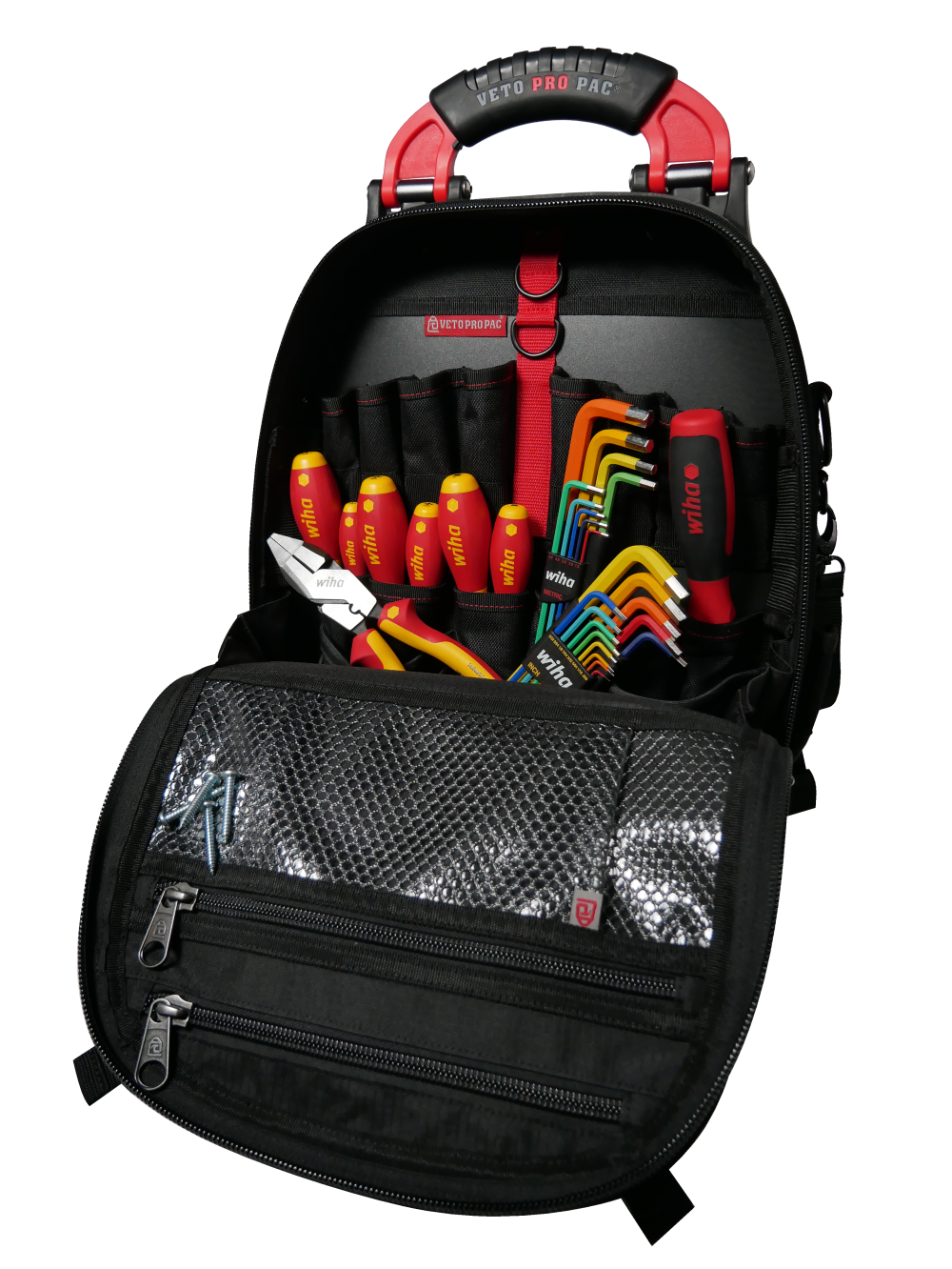 Wiha Tool Kit Red Stripe Tech Pac 30pc - Flockneti