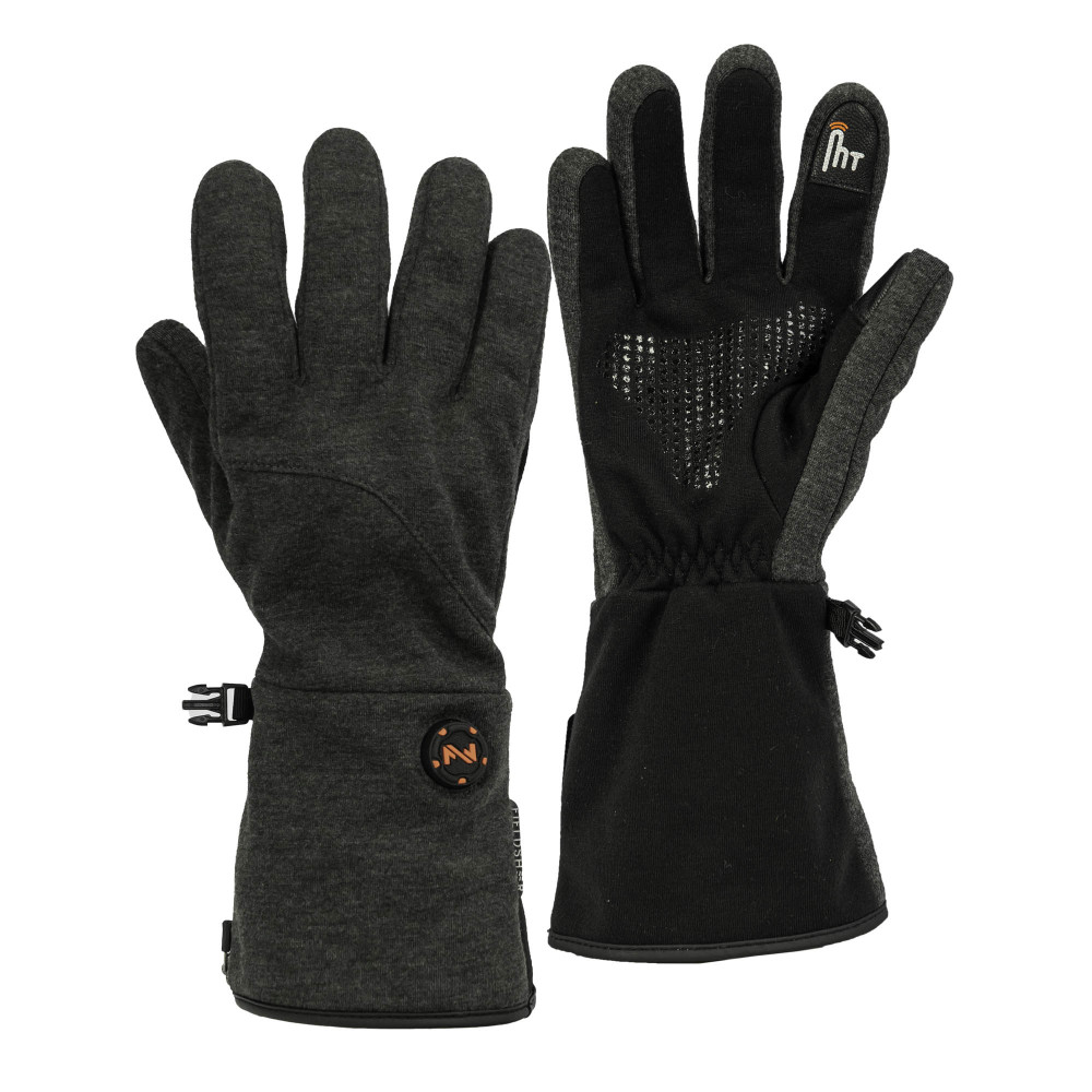 Mobile Warming Thermal Heated Gloves Unisex 7.4V Black XS - Flockneti