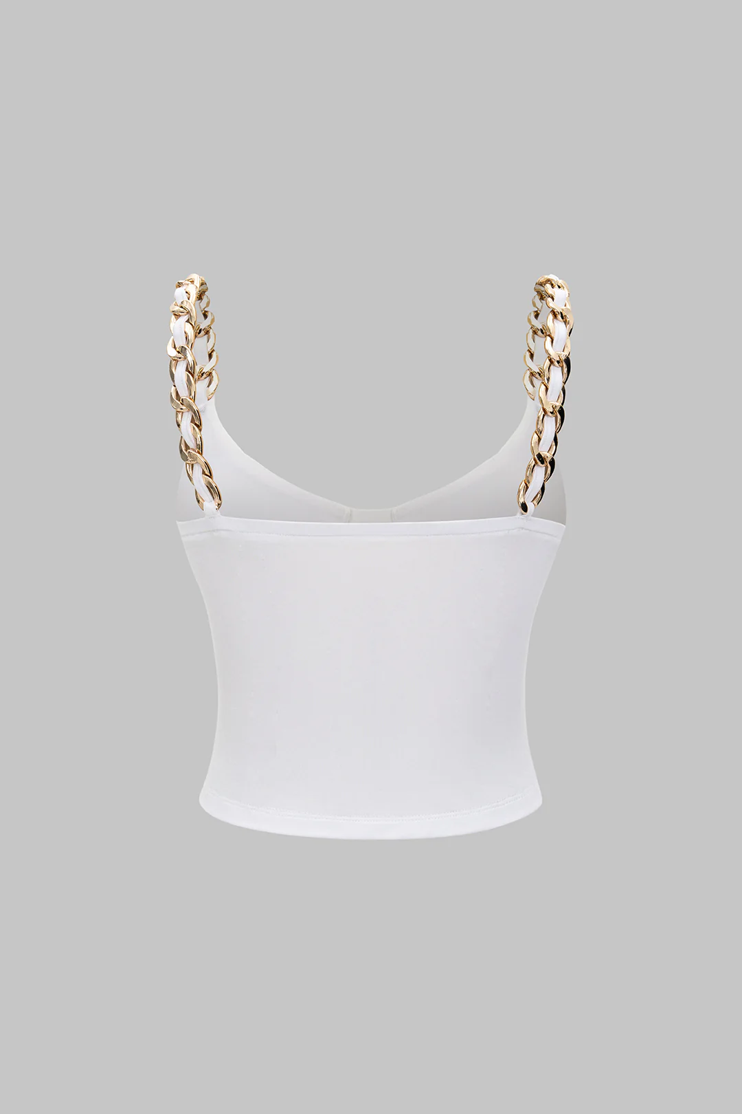 Metallic Chain Detail Cami Top - Flockneti