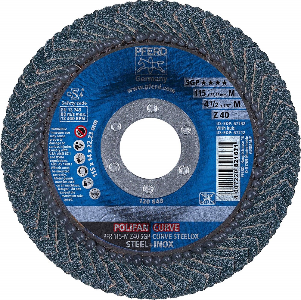 Pferd Polifan SGP Curve Cut-Off Wheel - Flockneti