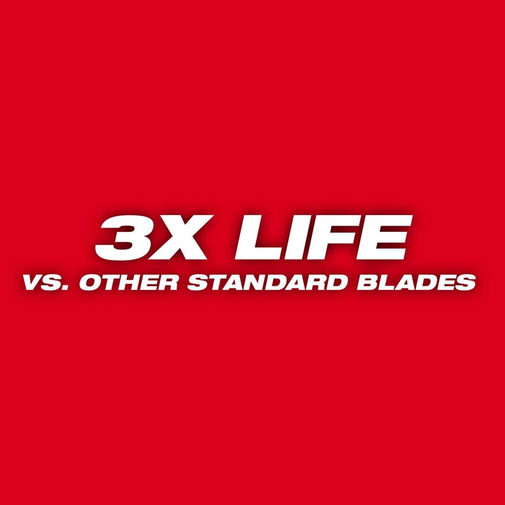 Milwaukee 8 in. 8/12 TPI SAWZALL Blades 5PK - Flockneti