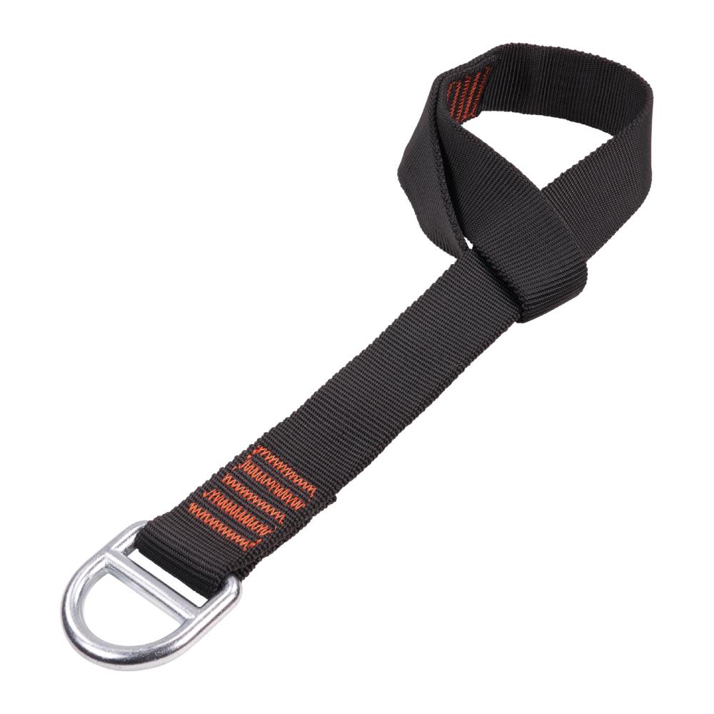 Ergodyne Squids 3176 Black Anchor Choke Strap 40lbs - Flockneti