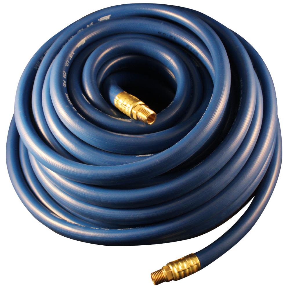 Milton PVC Air Hose 50 Ft. 3/8 In. ID 1/4 In. NPT - Flockneti