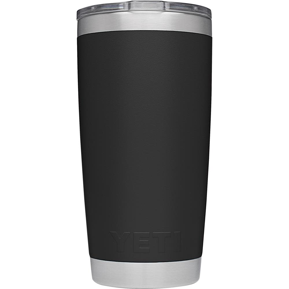 Yeti Black Rambler 20oz - Flockneti