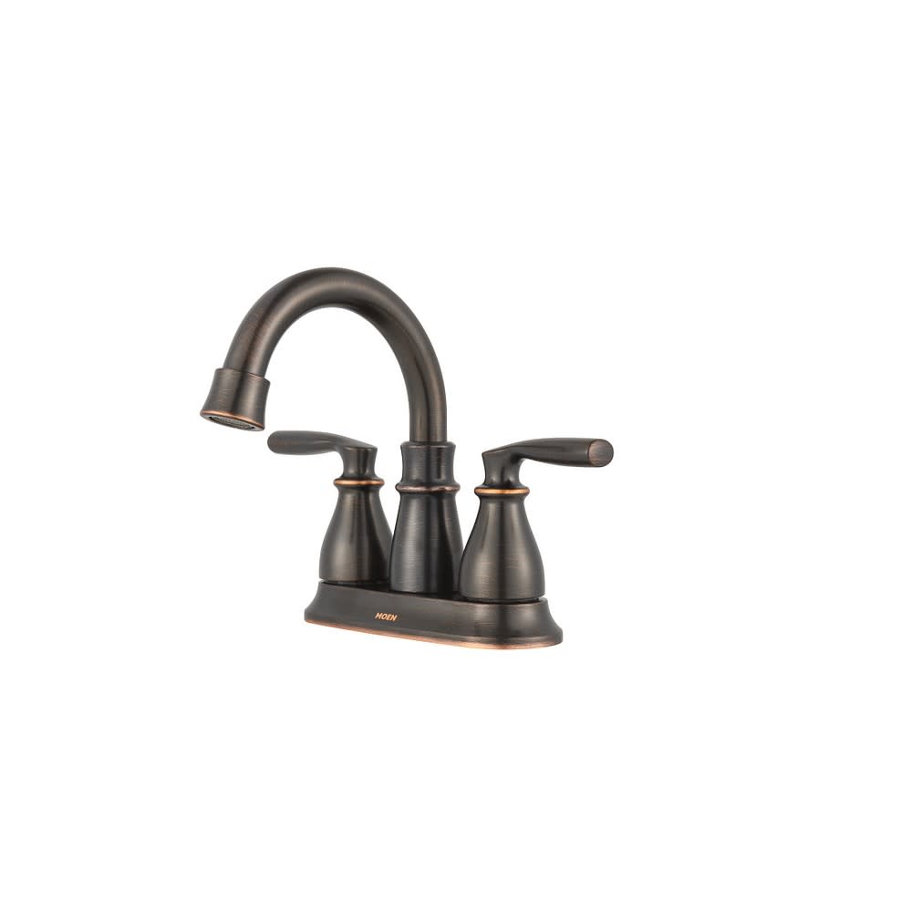Moen Hilliard Bathroom Faucet Bronze 2 Handle High Arc - Flockneti