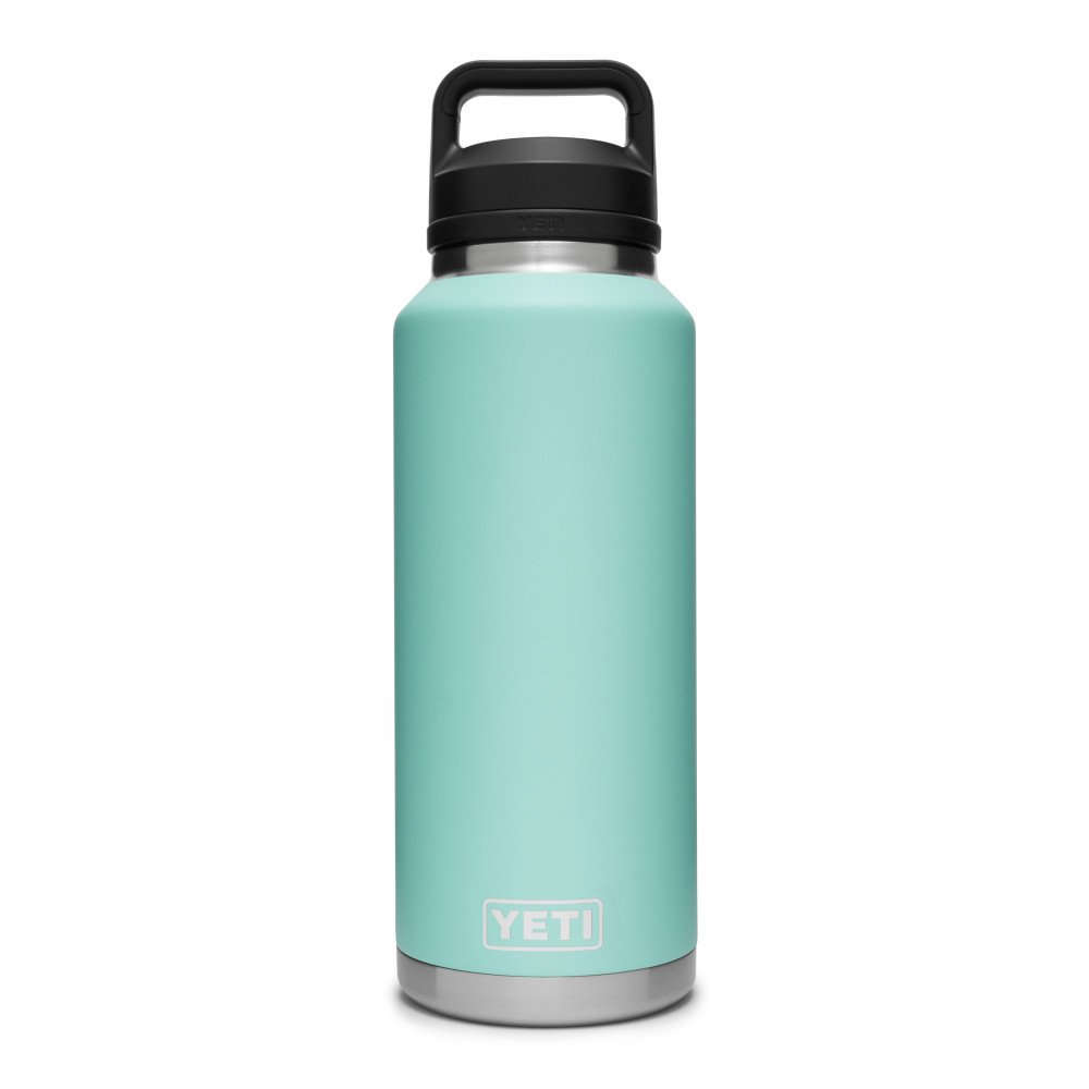 Yeti Rambler Bottle with Chug Cap 46oz Seafoam - Flockneti