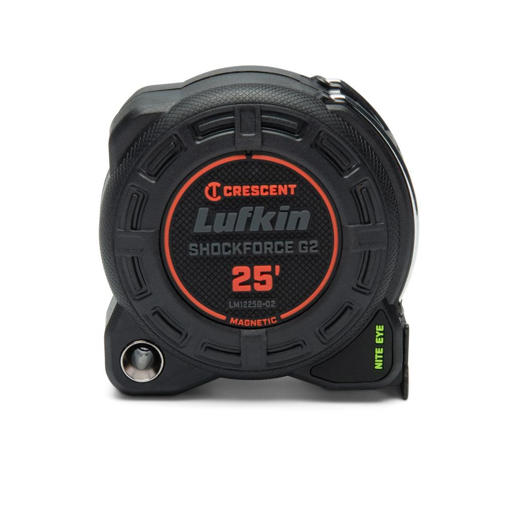 Crescent Shockforce Nite Eye G2 Magnetic Tape Measure 1 1/4″ x 25′ - Flockneti