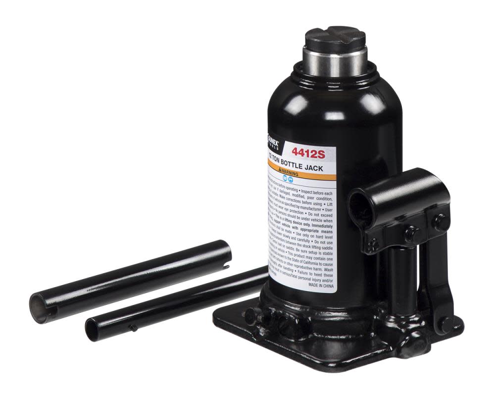 Sunex 12 Ton Short Bottle Jack - Flockneti