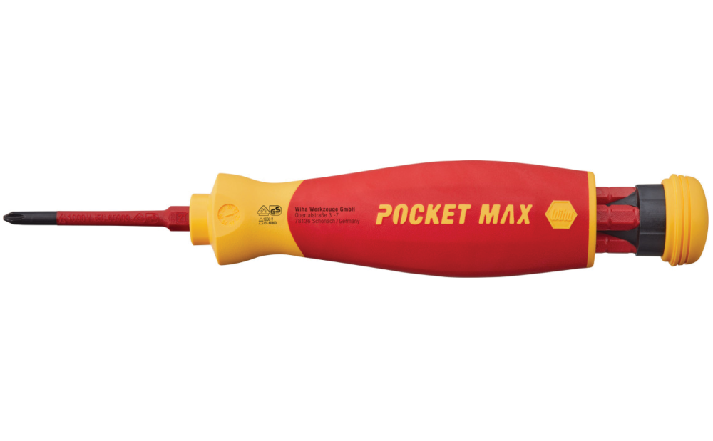 Wiha Insulated SlimLine PocketMax Multi Driver 6pc - Flockneti