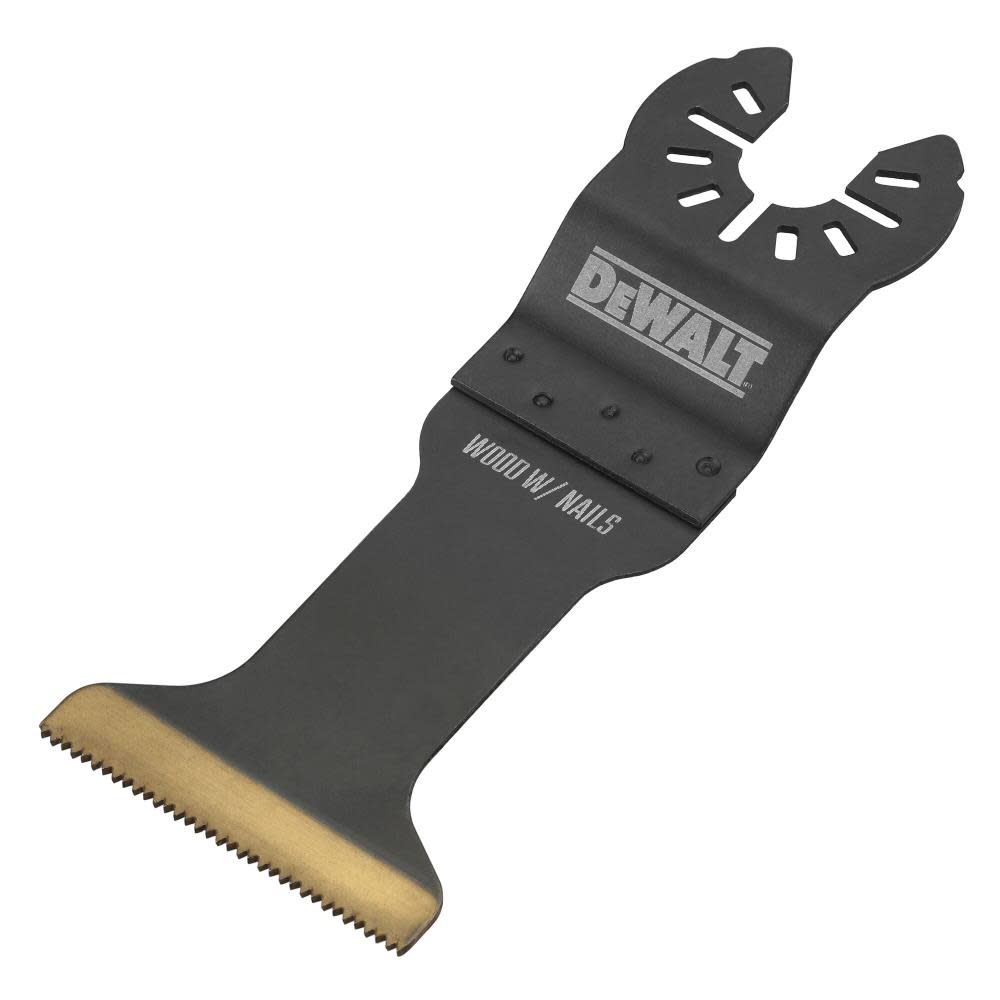 DEWALT Wide Titanium Oscillating Wood with Nails Blade - Flockneti