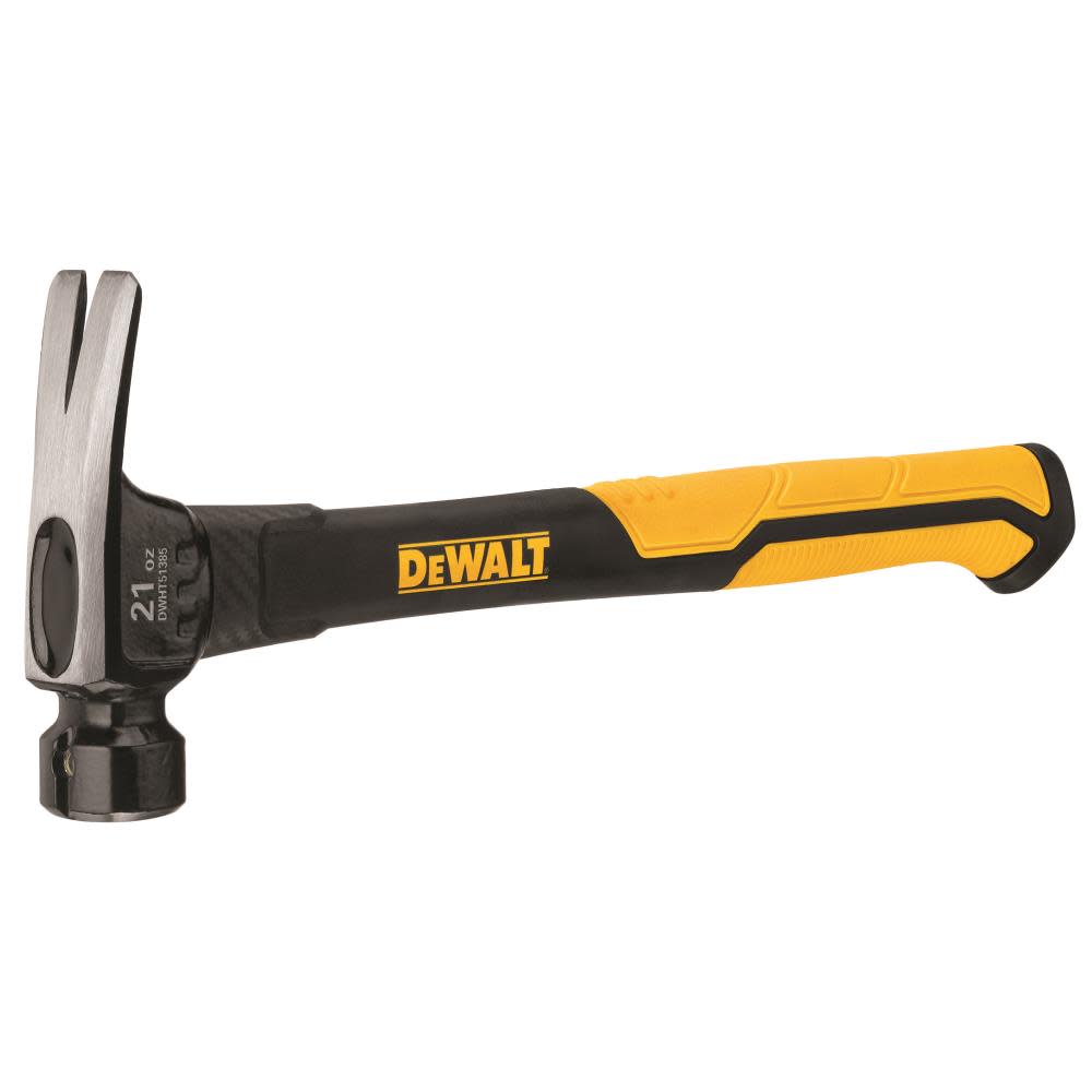 DEWALT 21 oz. Fiberglass Framing Hammer - Flockneti
