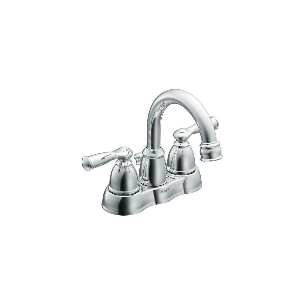 Moen Banbury Bathroom Lavatory Faucet Chrome 2 Handle High Arc - Flockneti