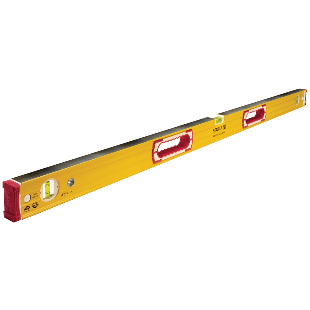 Stabila 48 Inch Type 196-2 Magnetic Spirit Level Tool - Flockneti