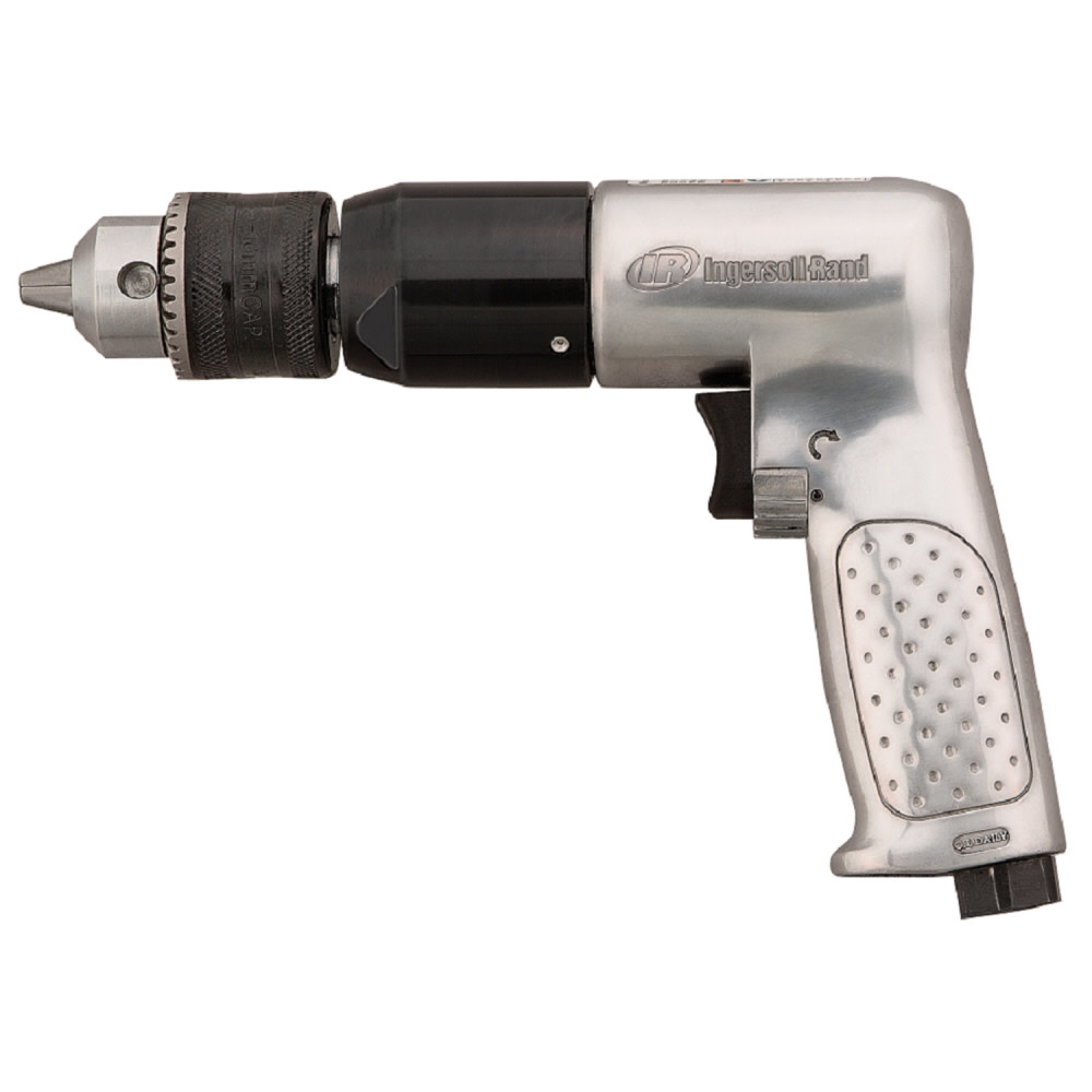 Ingersoll Rand 1/2 In. Chuck Reversible Air Drill 500 RPM 0.5 HP - Flockneti