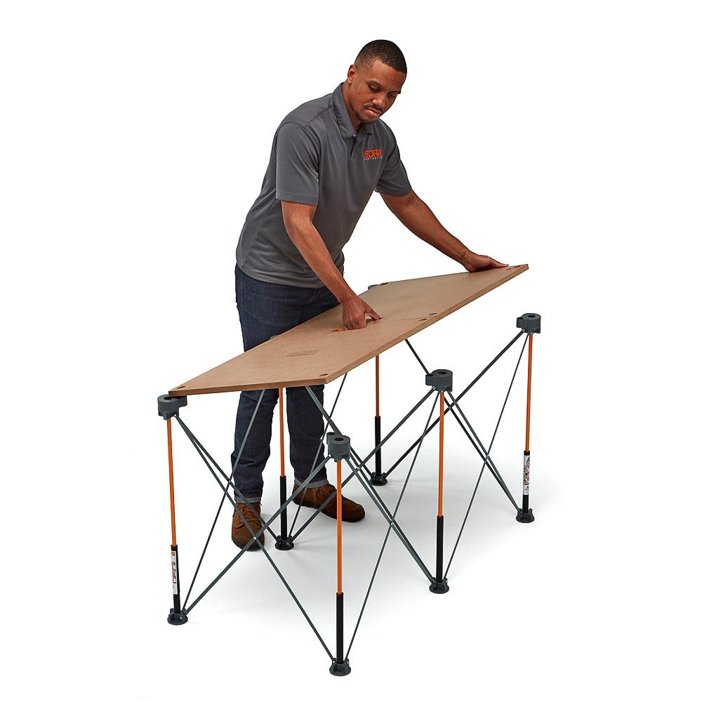 Bora Portamate Centipede Folding Table Top for Work Stand Saw Horses - Flockneti