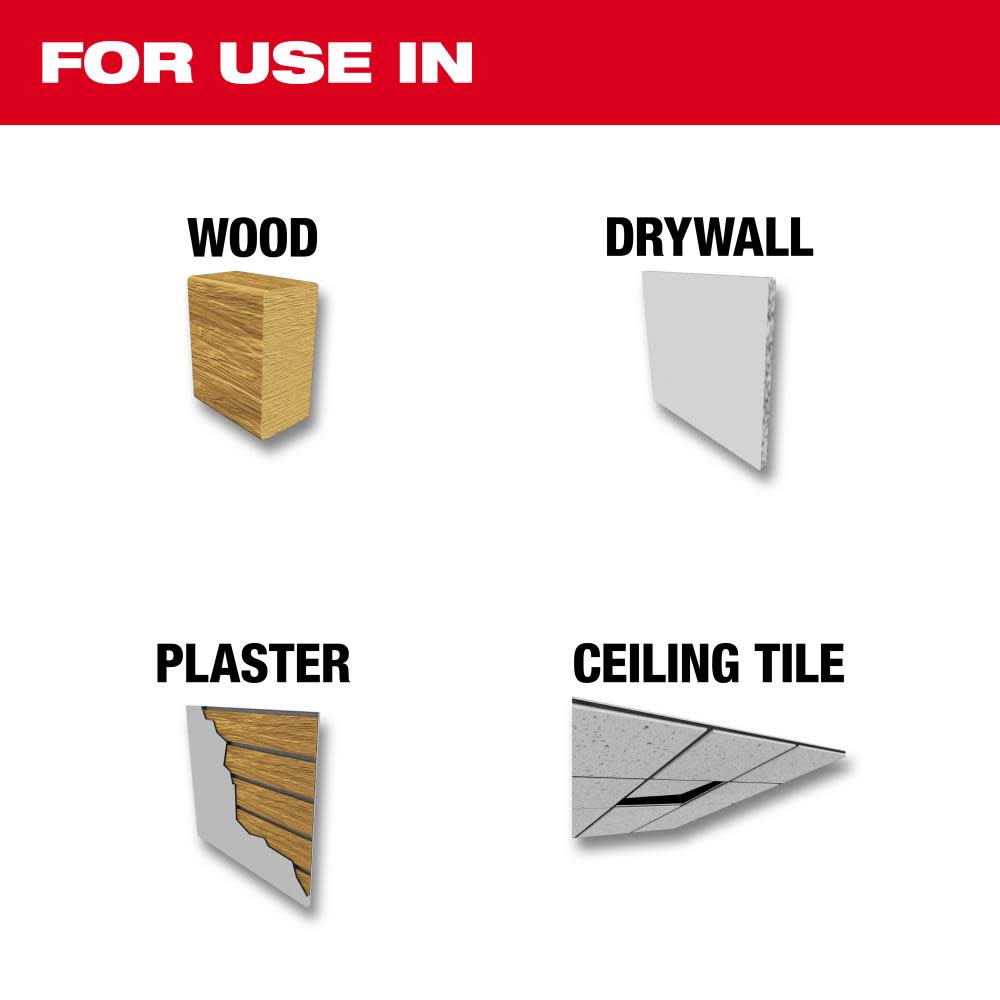 Milwaukee 4-3/8 in. Recessed Light Hole Saw - Flockneti