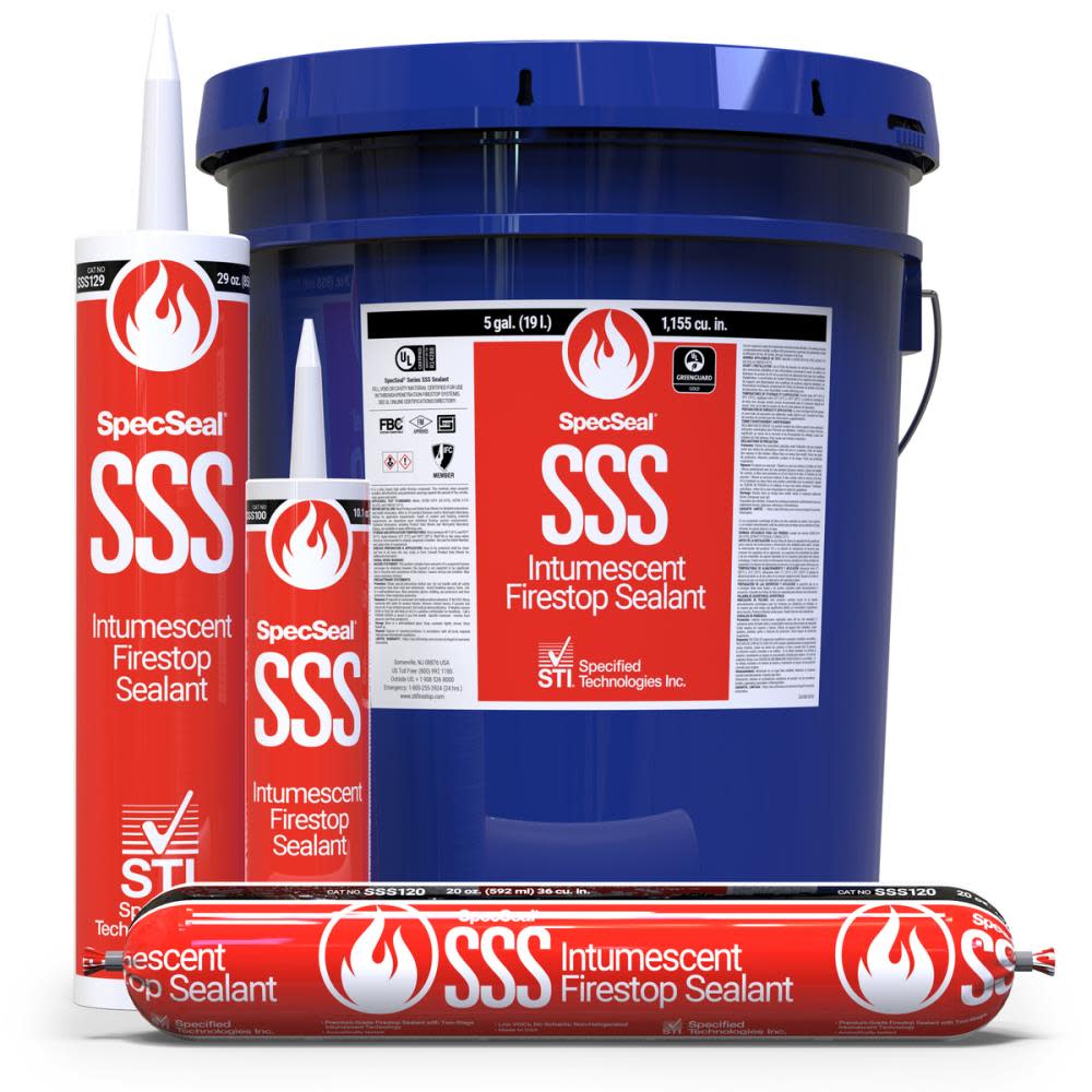 Specified Technologies Inc SpecSeal SSS Intumescent Firestop Sealant - Flockneti