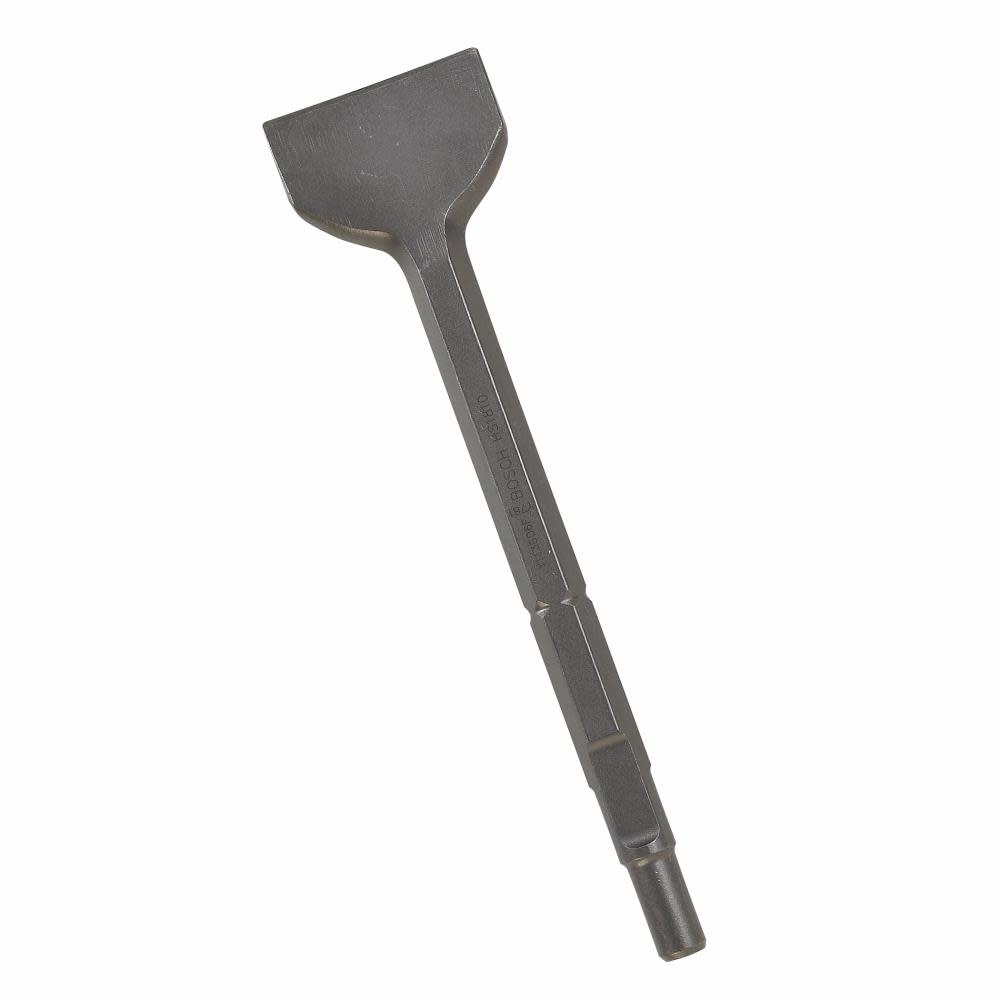 Bosch 10pc 2″ x 12″ Scaling Chisel Tool Round Hex/Spline Hammer Steel - Flockneti