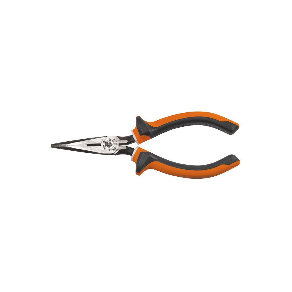 Klein Tools Long Nose Pliers Slim Side Cut 6″ - Flockneti