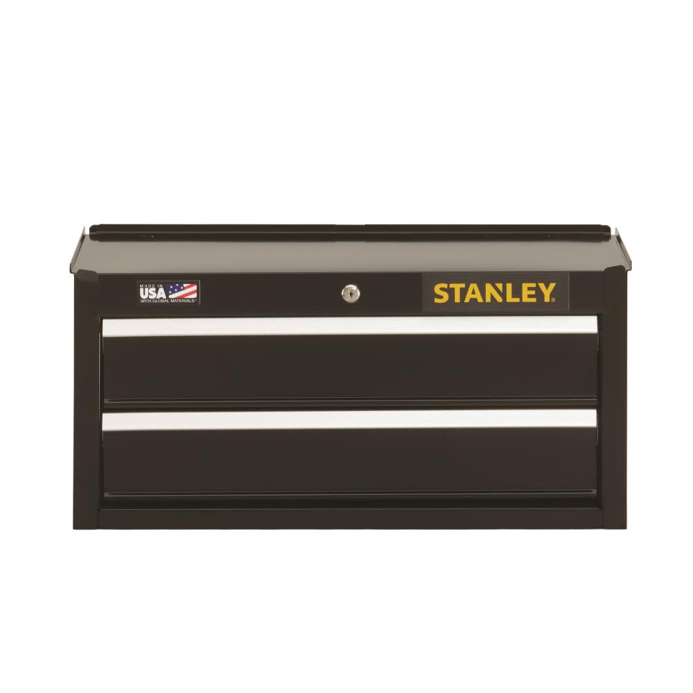 Stanley 26 in. W 300 Series 2-Drawer Middle Tool Chest - Flockneti