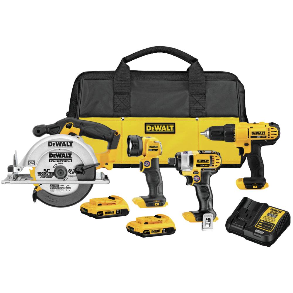 DEWALT 20V4 Tool Kit - Flockneti