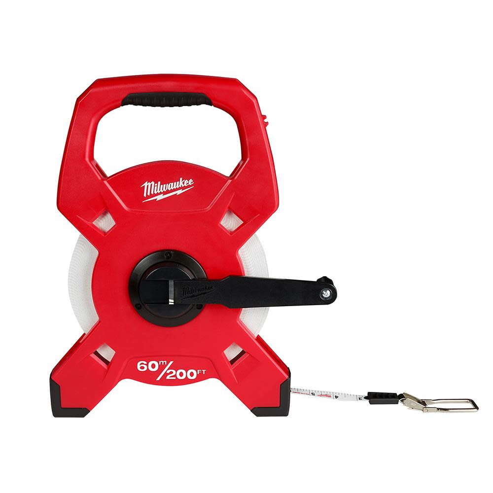 Milwaukee 60m/200′ Fiberglass Open Reel Long Tape - Flockneti