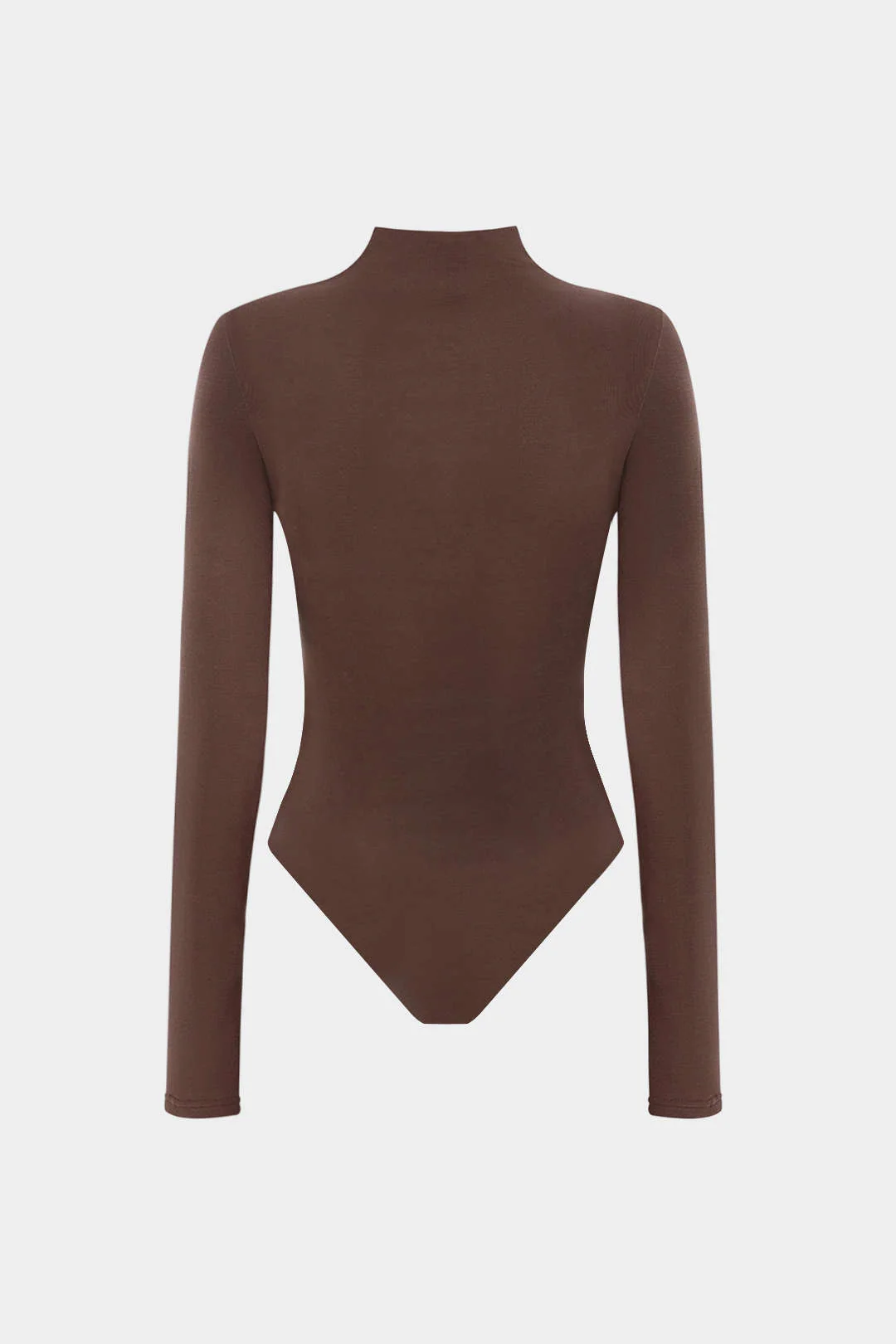 Ruched Crossed Asymmetrical Long Sleeve Bodysuit - Flockneti