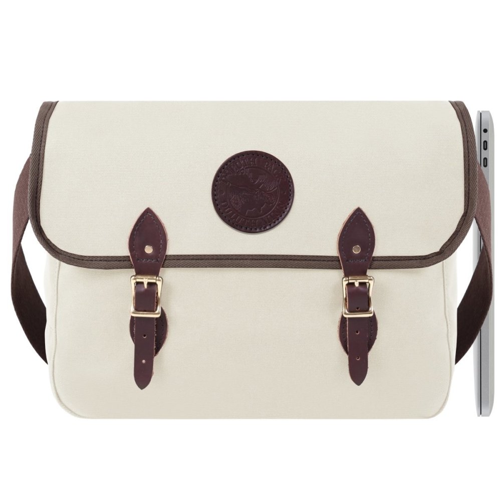 Duluth Pack 15 In. 12 Liter Capacity Natural Laptop Book Bag - Flockneti