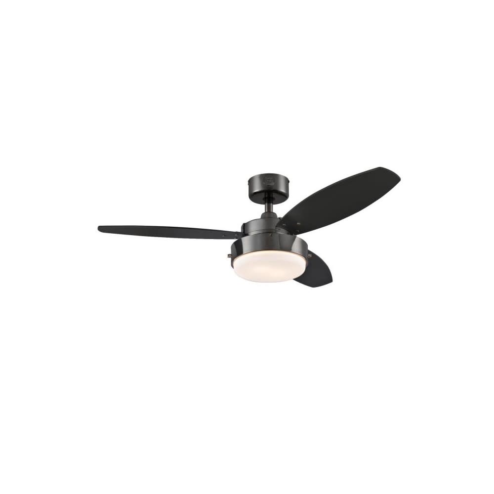 Westinghouse 42″ Alloy Gun Metal LED Indoor Ceiling Fan - Flockneti
