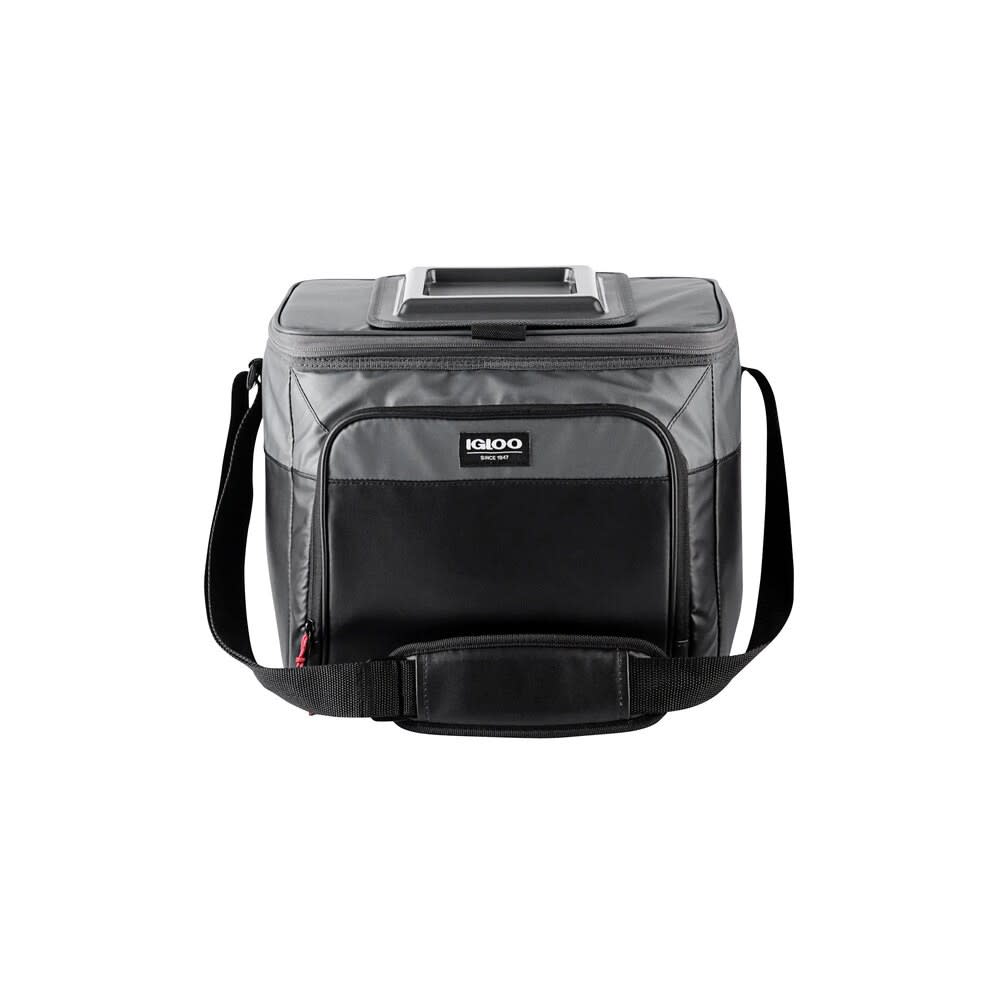 Igloo Cooler Bag Hard Liner Gray/Black 24 Can - Flockneti