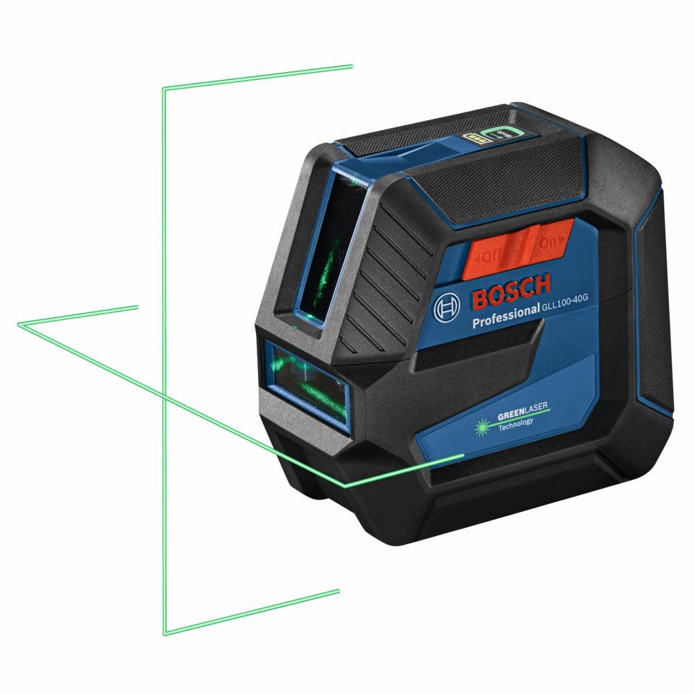 Bosch Green-Beam Self-Leveling Cross-Line Laser - Flockneti