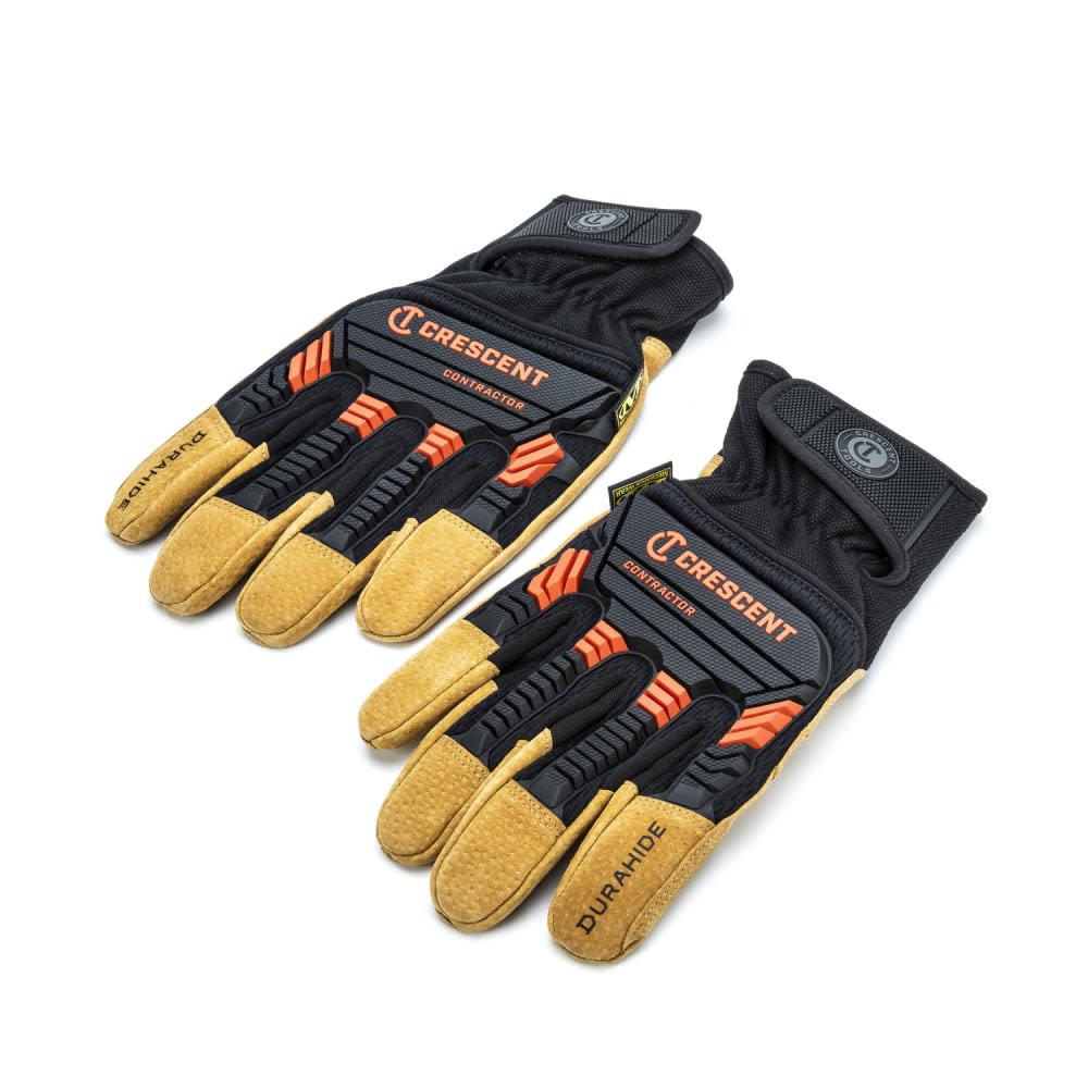 Crescent Heavy Impact Work Gloves – XL - Flockneti