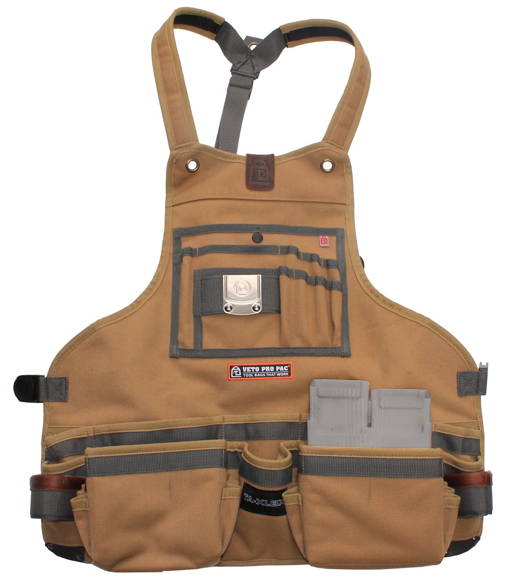 Veto Pro Pac Chest Apron with Boxed Pockets - Flockneti