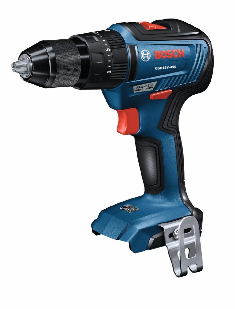 Bosch 18V EC Brushless 1/2 In. Hammer Drill/Driver Bare Tool - Flockneti