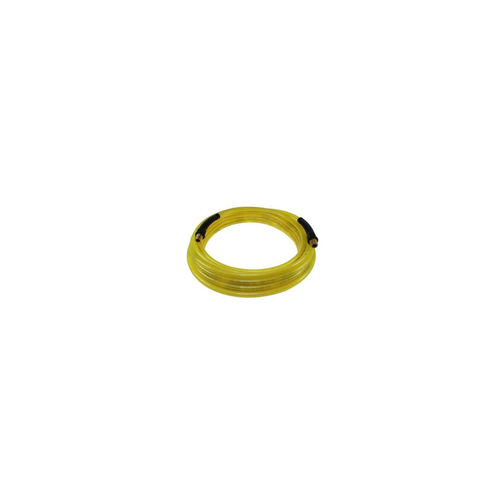 Coilhose Transparent Yellow Flexeel Reinforced Polyurethane Air Hose - Flockneti