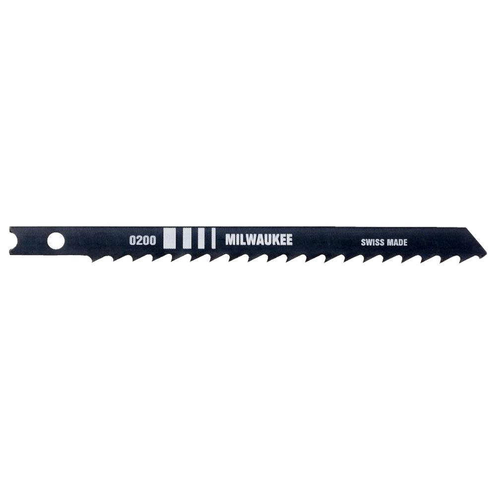 Milwaukee 4 in. 6 TPI High Carbon Steel Jig Saw Blades 5PK - Flockneti