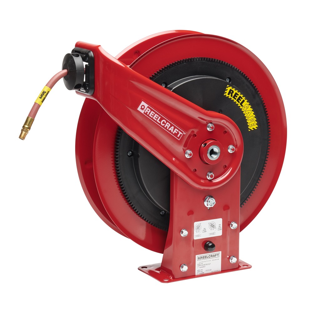 Reelcraft 3/4 in. x 25 ft. REELSAFE Hose Reel - Flockneti