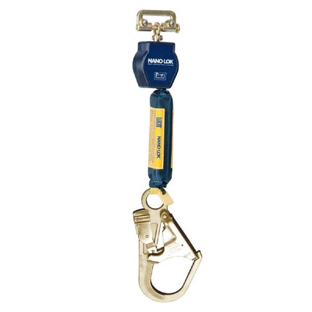 DBI Sala Nano-Lok 6 Ft. Quick Connect Self Retracting Lifeline - Flockneti