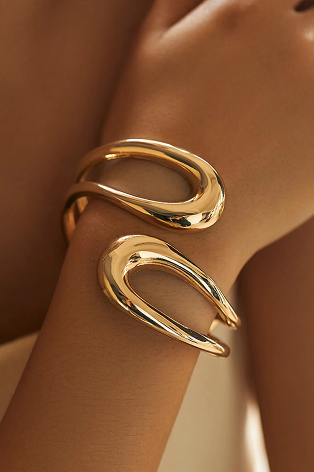 Metallic Irregular Bracelet - Flockneti