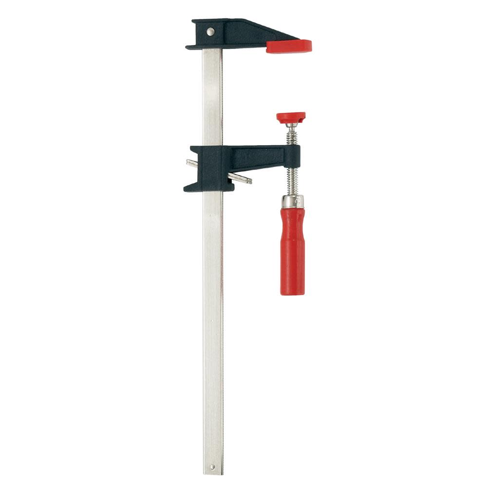 Bessey Clutch Style Bar Clamp 12 Inch Capacity 2-1/2 Inch Throat - Flockneti