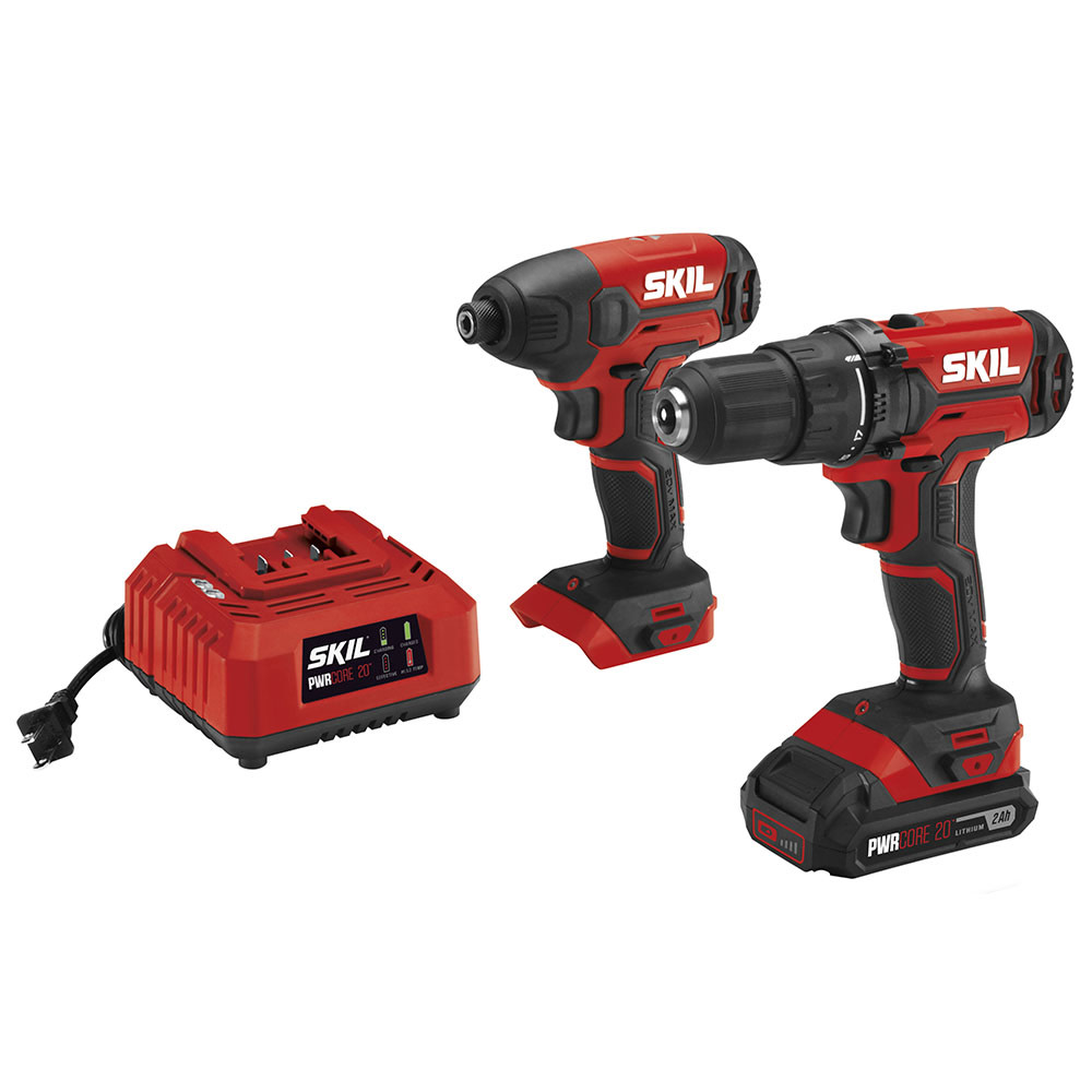 SKIL 20V DRILL DRIVER & IMPACT DRIVER KIT - Flockneti
