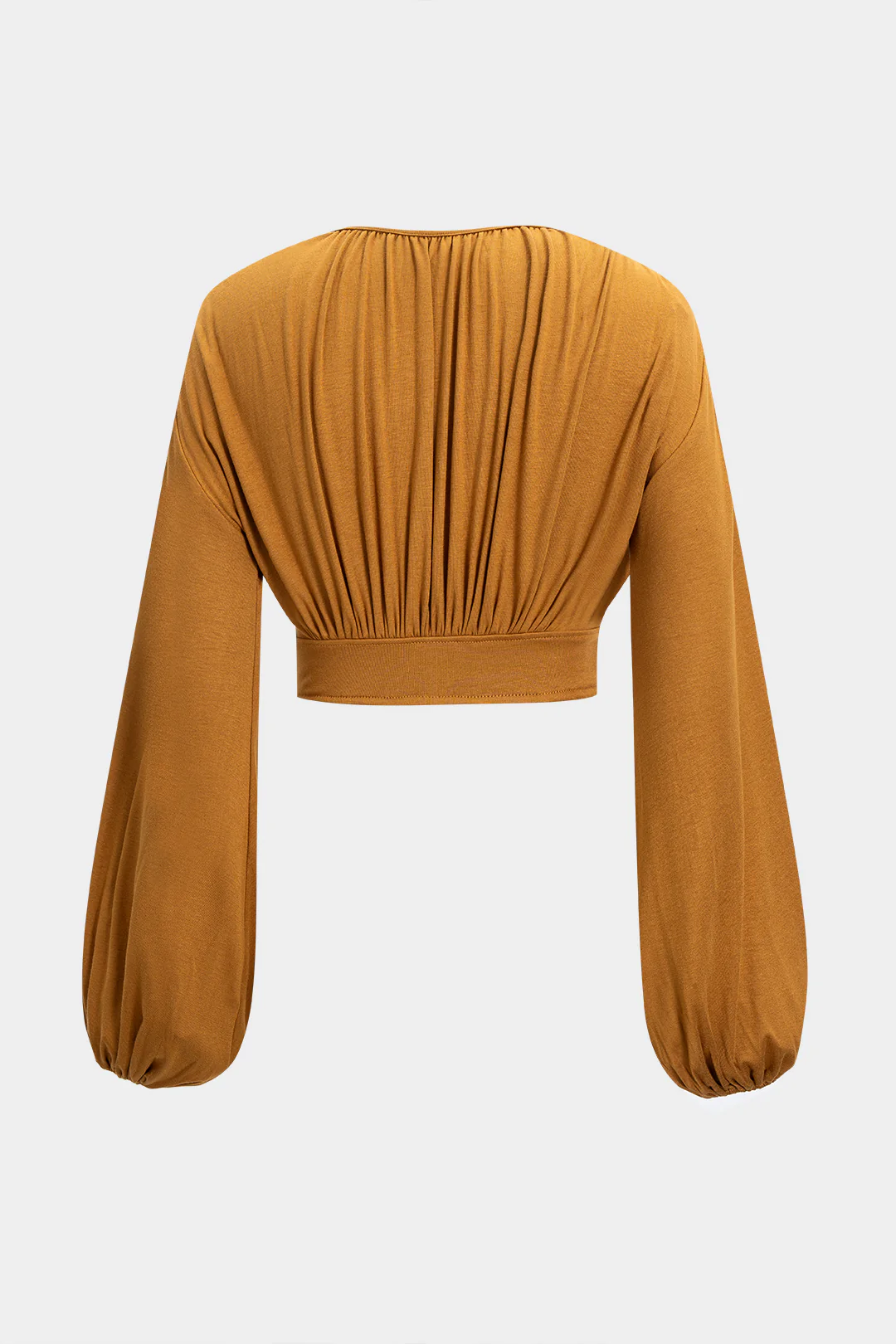 Round Neck Batwing Long-Sleeve Top - Flockneti