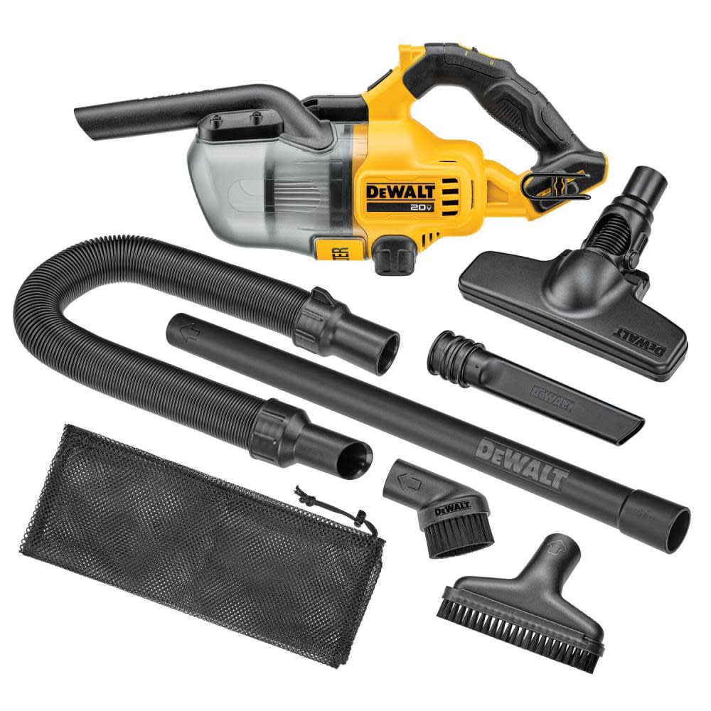 DEWALT 20V Dry Hand Vacuum Cordless Bare Tool - Flockneti