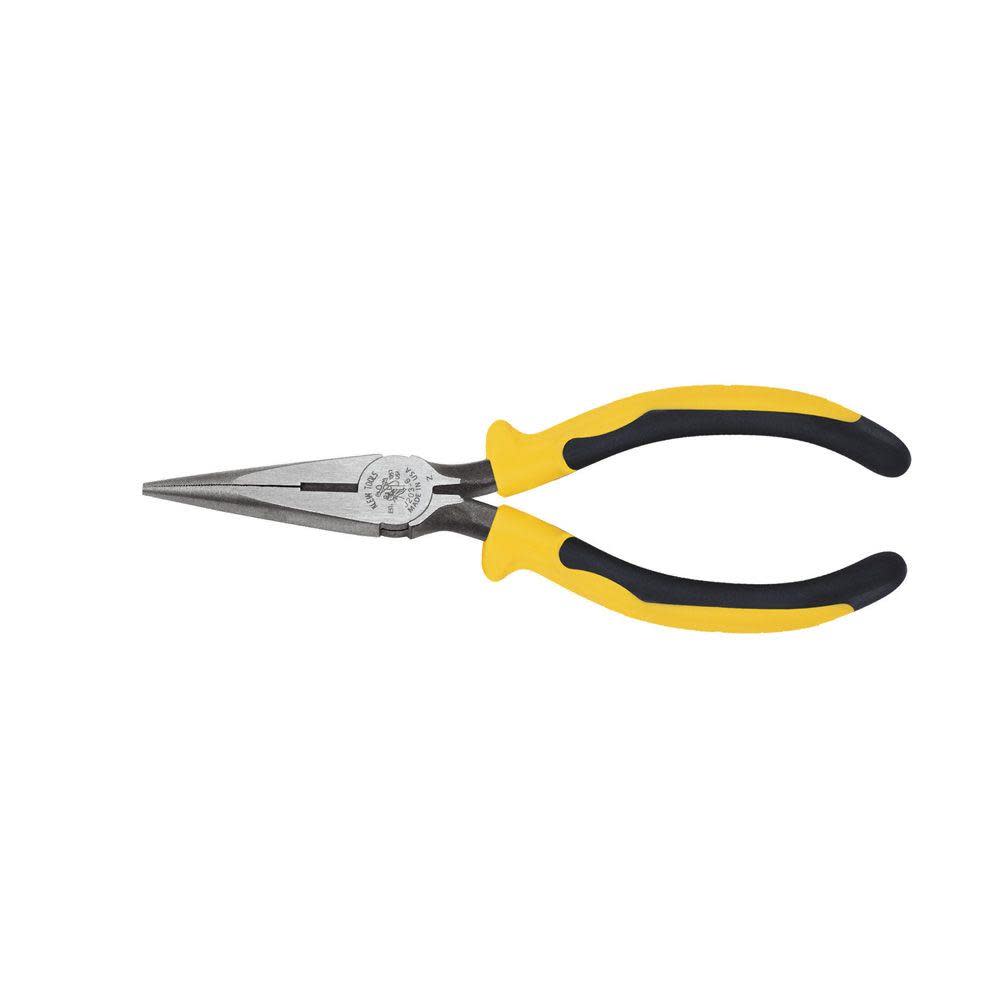 Klein Tools 6-3/4 In. Journeyman Side Cutting Long Nose Pliers - Flockneti